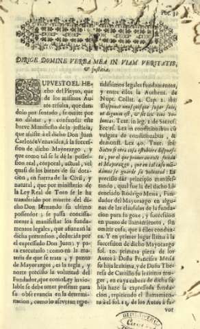 Dirige domine verba in viam veritatis, et justitia