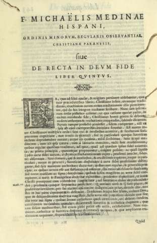 F. Michaëlis Medinae Hispani ... Liber qvintvs