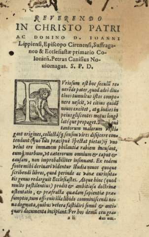 Reverendo in Christo Patri ac Domino D. Ioanni Lippiensi, Episcopo Cirenensi ...