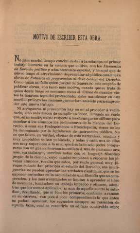 Motivo de escribir esta obra