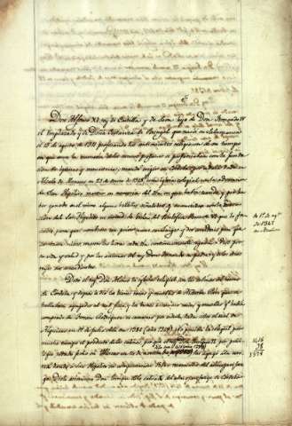 Don Alfonso XI rey de Castilla...