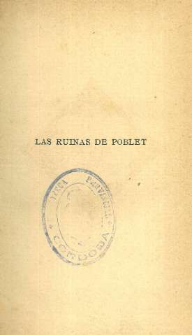 Las ruinas de Poblet