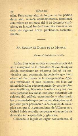 Sr. Director del Diario de la Marina