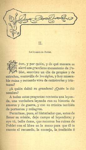 II. La leyenda de Poblet