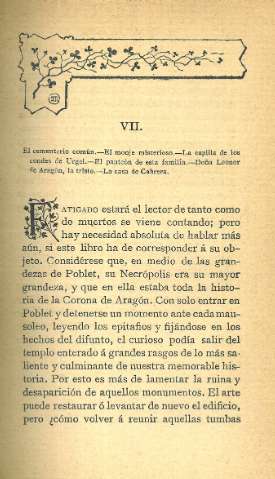 VII. El cementerio común...