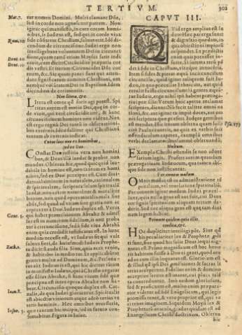 Capvt III.