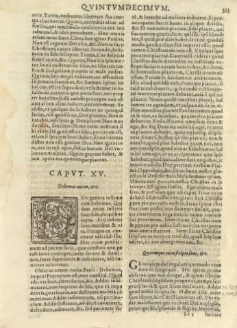 Capvt. XV.