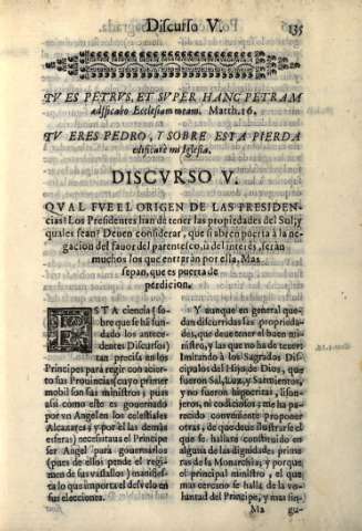 Discvrso V.