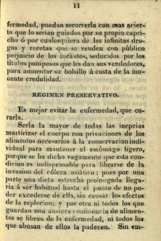 Regimen preservativo