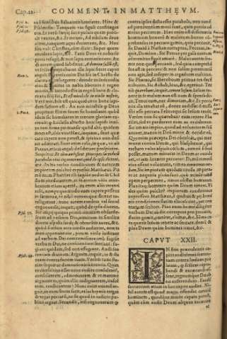 Capvt XXII