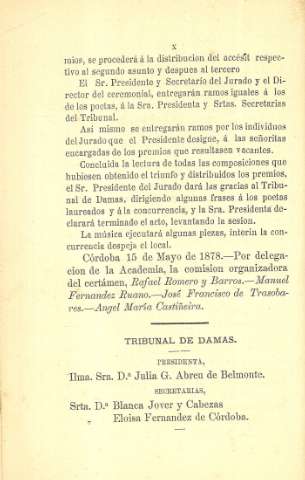 Tribunal de damas