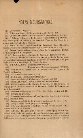 Notas bibliográficas