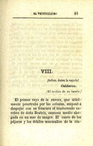 VIII. ¡Señor, deten la espada!