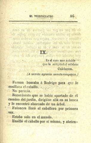 IX. Es el caso mas notable...