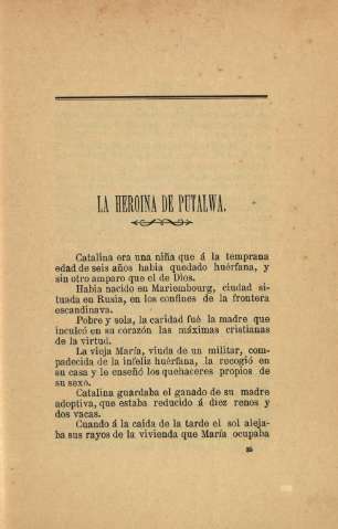 La heroina de Ptalwa