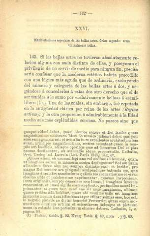 XXVI. Manifestaciones especiales de las bellas artes...