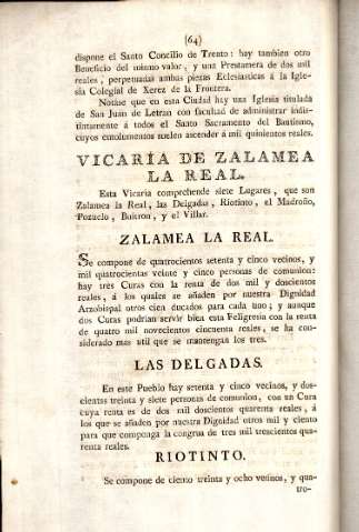 Vicaría de Zalamea la Real