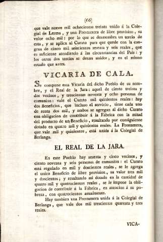 Vicaría de Cala