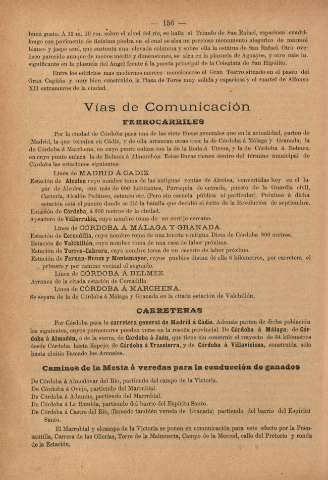 Vias de comunicación