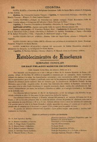 Establecimientos de enseñanza
