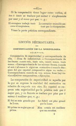 Lección Décimacuarta