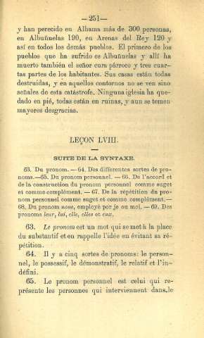 Leçon LVIII