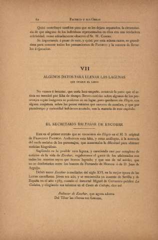 VII. Algunos datos para llenar las lagunas