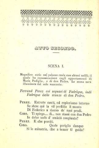 Atto Secondo. Scena I
