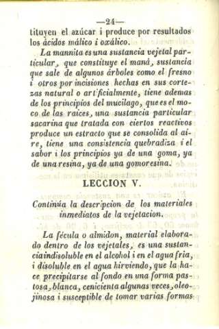 Leccion V
