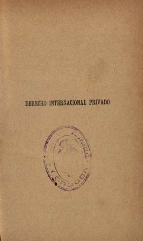 Derecho internacional privado