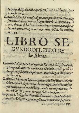 Libros segvndo del zelo de las Almas