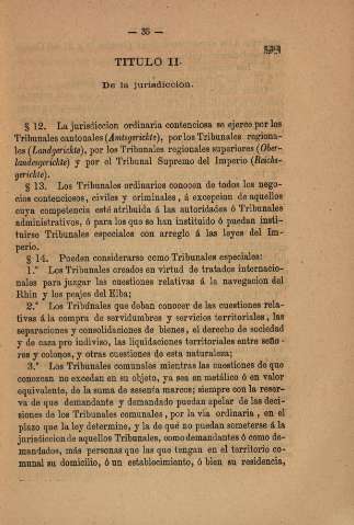 Titulo II. De la judisdiccion