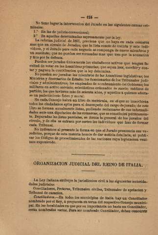Organización judicial del Reino de Italia