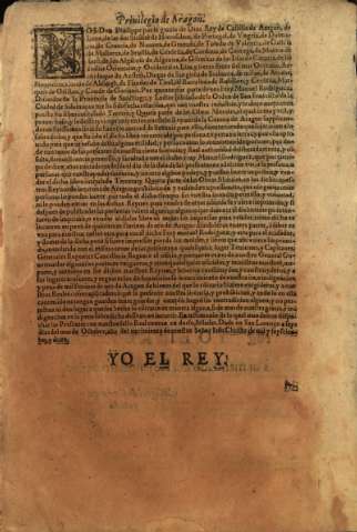 Privilegio de Aragon
