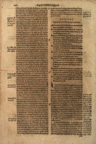 Capitul. CCXXVIII. De los hospitales