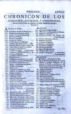 Prologo chronicon de los astronomos...