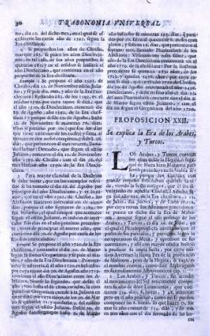 Proposicion XXII