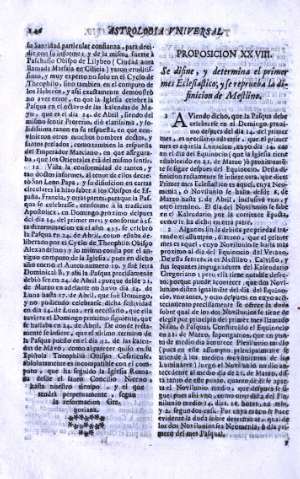 Proposicion XXVIII