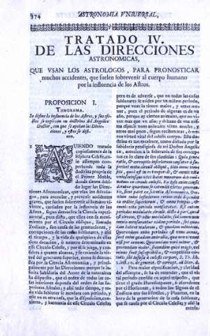 Tratado IV. de las direcciones astronomicas...