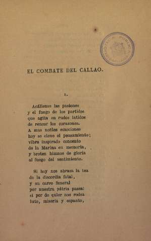 El combate del callao
