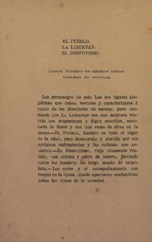 El Pueblo, la Libertad, el Despotismo (Personajes)
