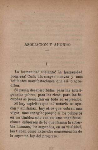 Asociacion y ahorro