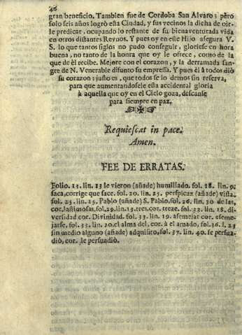 Fee de erratas