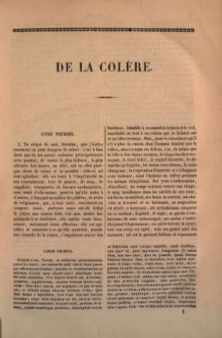 De la colère