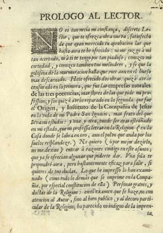 Prologo al lector