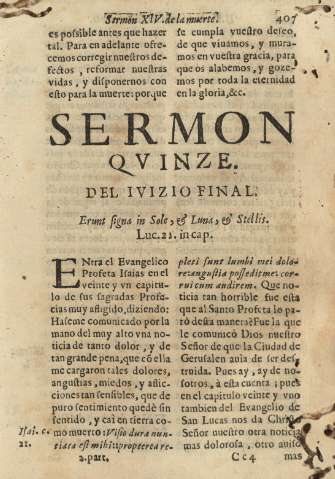 Sermon qvinze. del ivizio final
