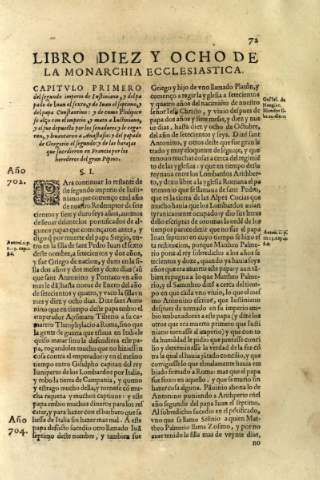 Libro diez y ocho...