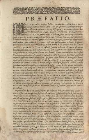 Praefatio