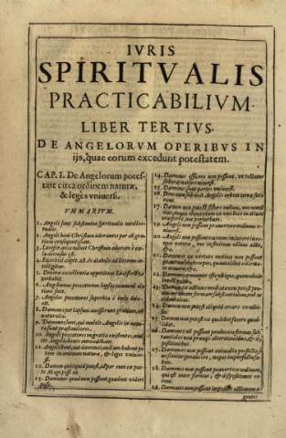 Ivris spiritvalis. Liber Tertivs...