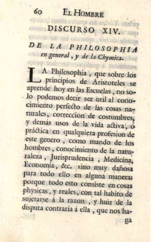 Discurso XIV. De la philosophia...